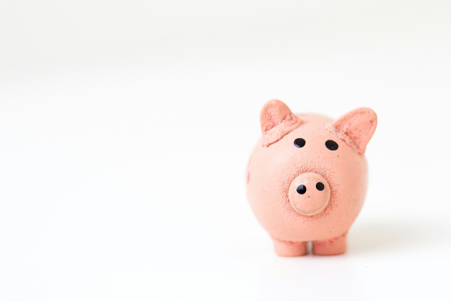Une tirelire en forme de cochon